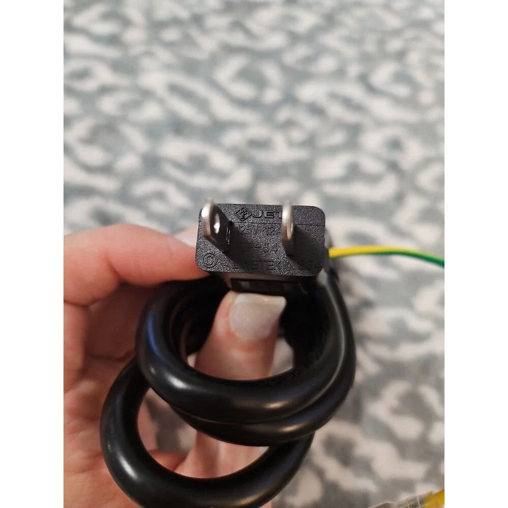 Linetek Grounded Power Cord for PC/Monitor North America/Japan 3ft